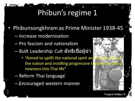 The Phibun Regime and Its Impact on Thai Nationalism and Modernization Efforts (1932-1944)